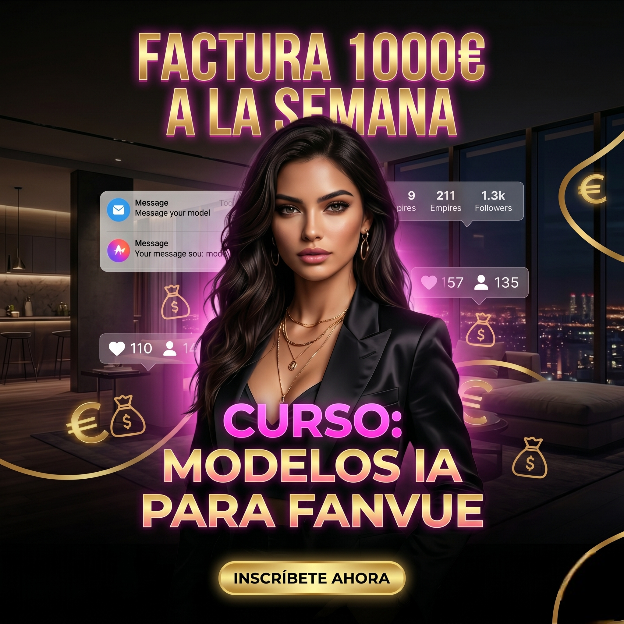 Curso Modelos IA Fanvue Desde Cero 2026